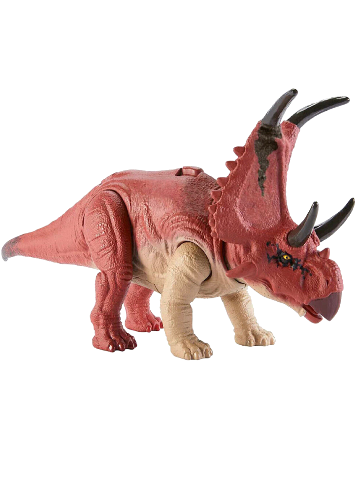 Dinozaurul Jurassic World Dino Trackers Wild Roar Diabloceratops