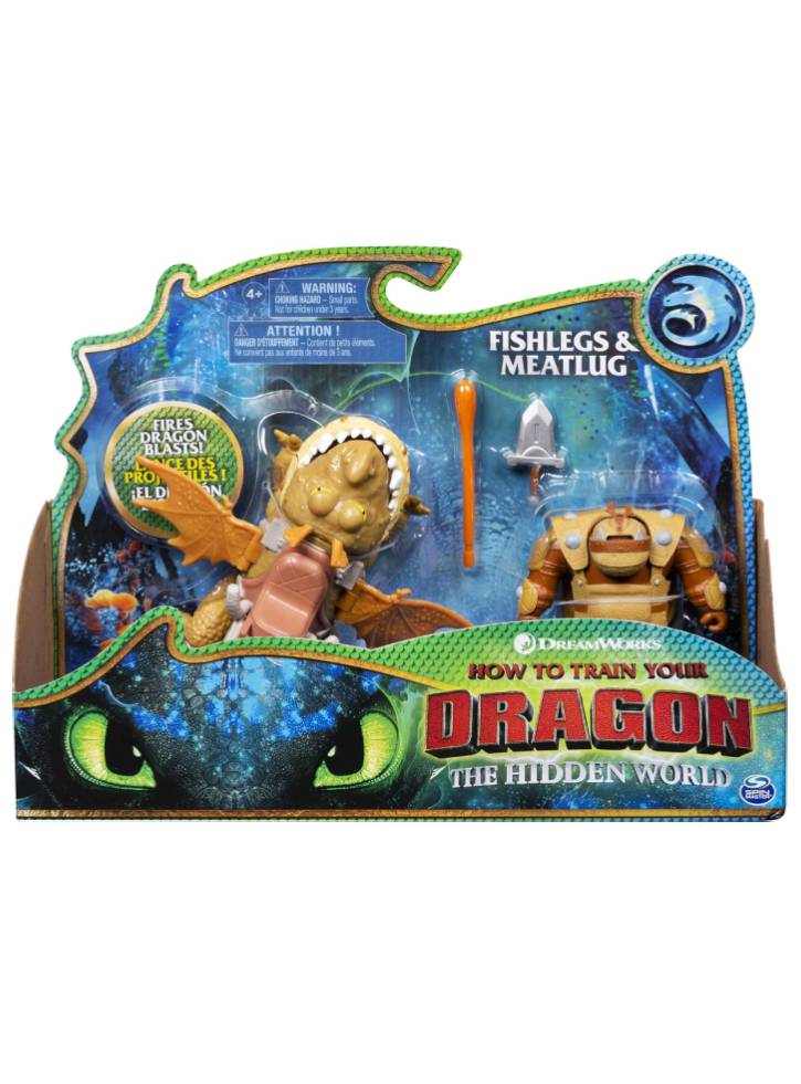 How to Train Your Dragon Dragon Viking Fishlegs Meatlug