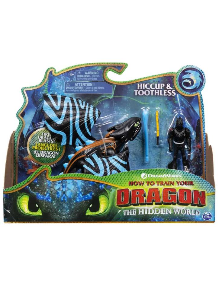 How to Train Your Dragon Dragon Viking Hiccup Toothless