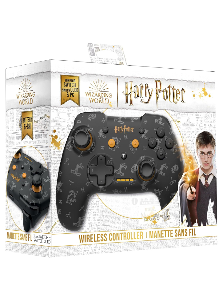 Controller Harry Potter Wireless Black - NSW
