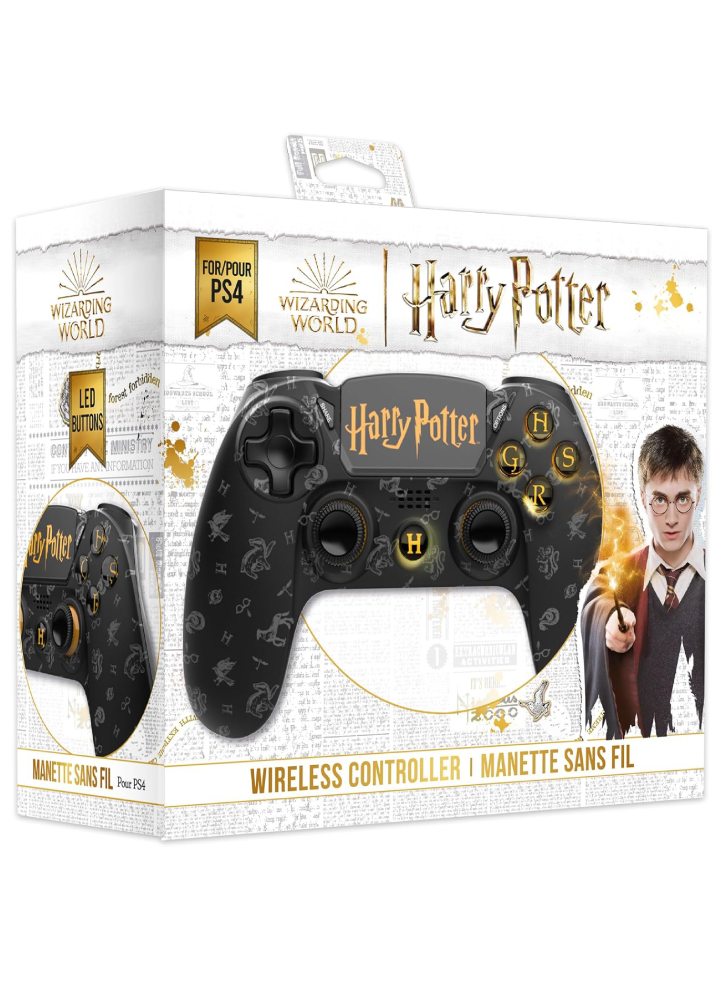 Controller Harry Potter Wireless Black - PS4