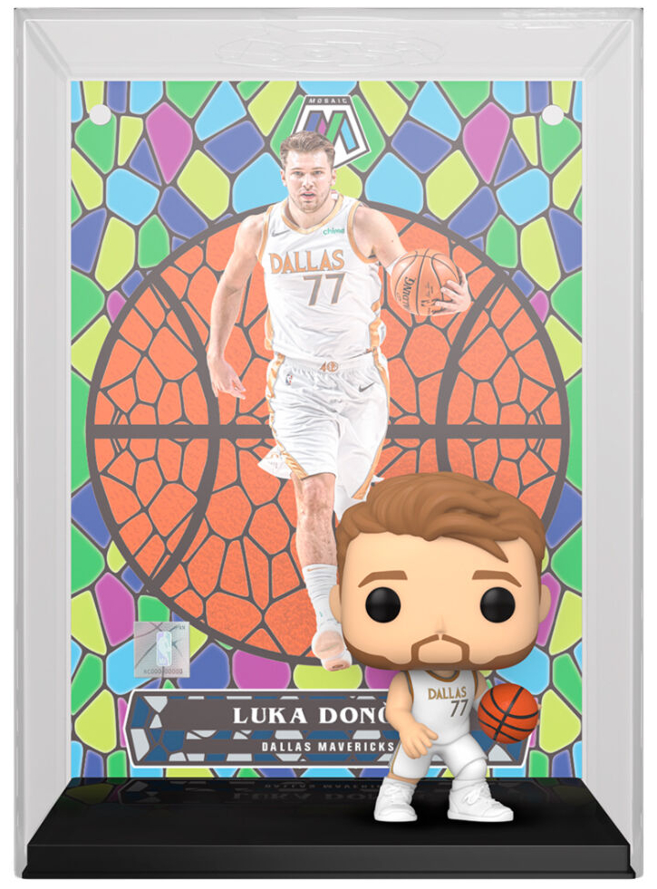 Figurina Funko Pop Trading Cards Mavericks Luka Doncic (Mosaic) 10cm
