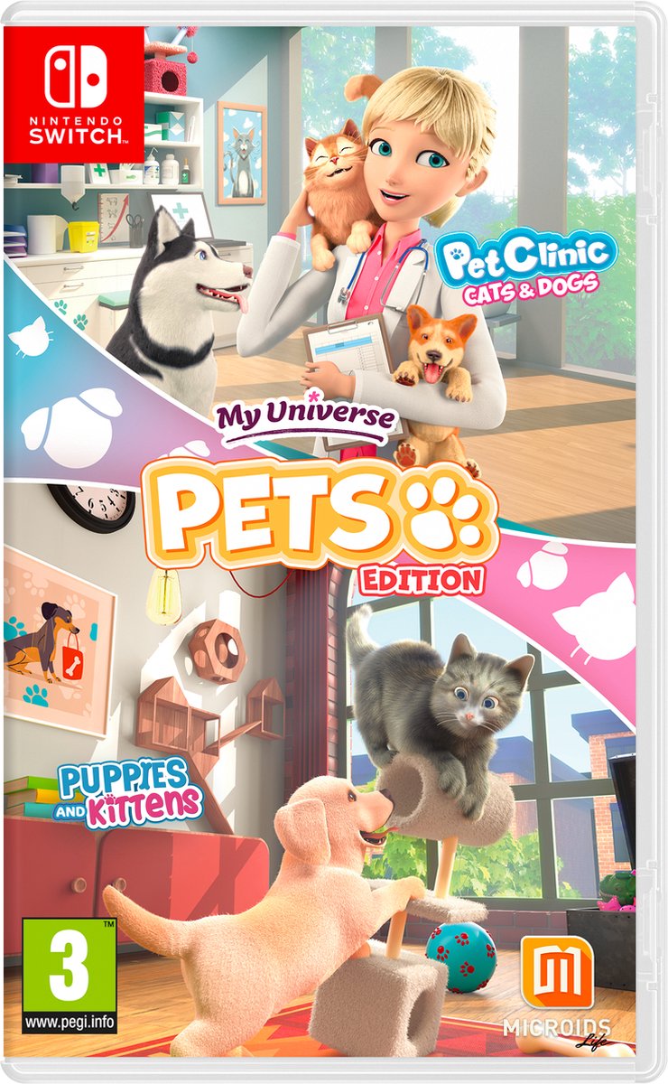 My Universe Pets Edition Puppies and Kittens + Pet Clinic Cats Dogs - NSW