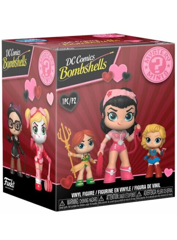 Figurina Funko Mystery Mini DC Comics Bombshells 12 Pieces (Blind Box/Random) 7cm
