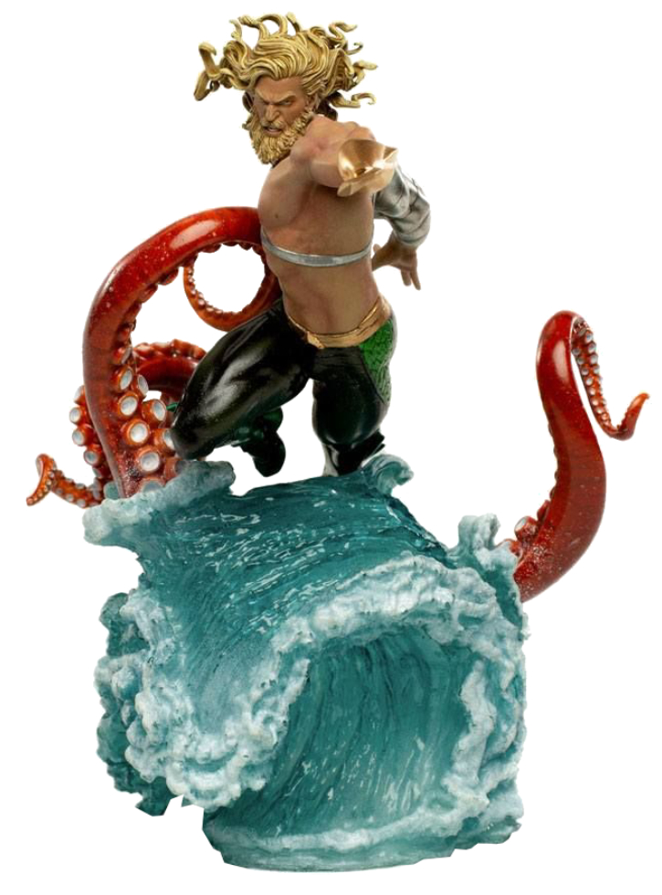 Figurina Iron Studios Deluxe Aquaman 26cm