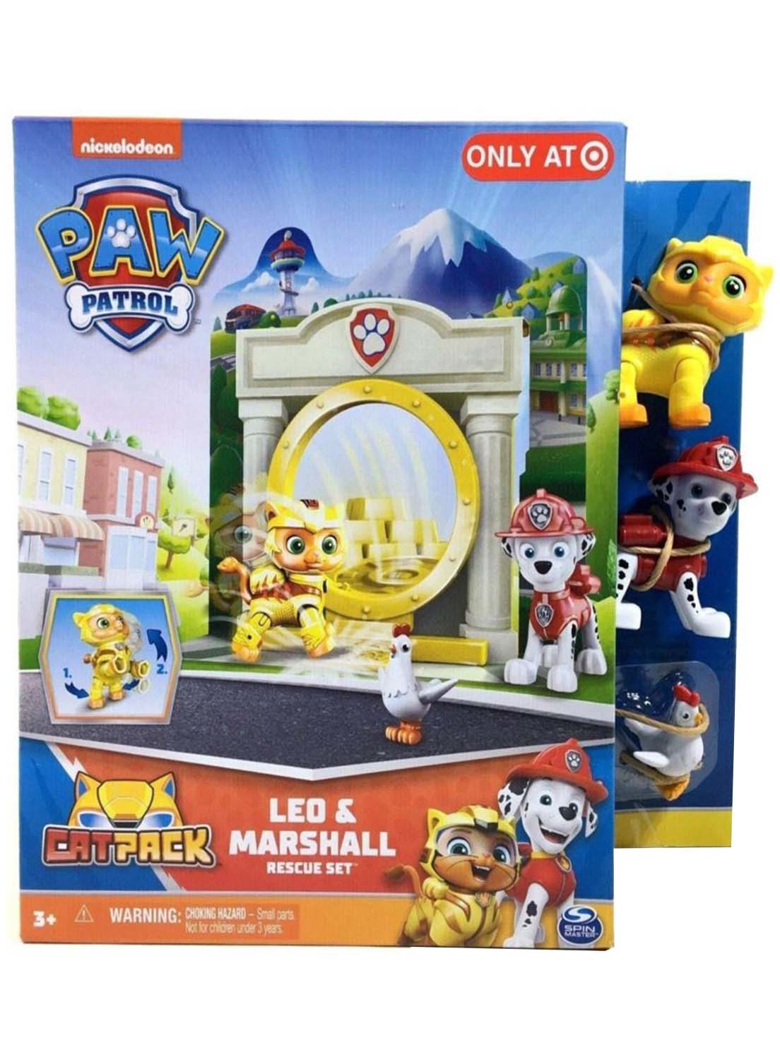 Set Paw Patrol Catpack Leo Marshall Rescue