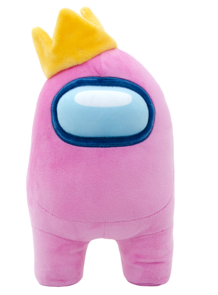 Plus Among Us Pink Crown 30cm