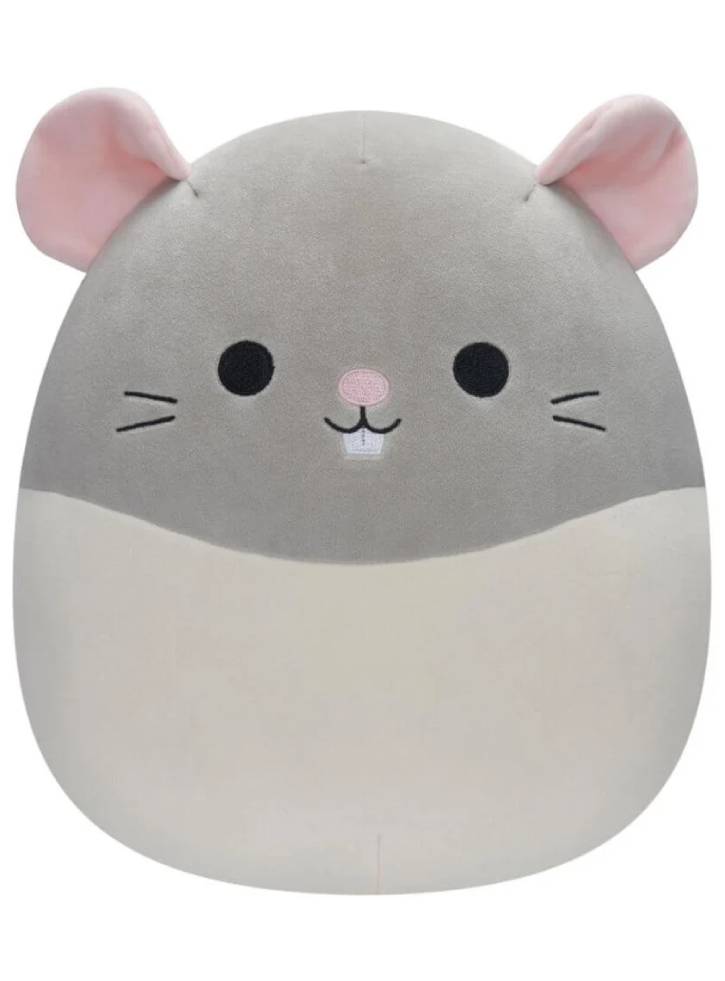 Plus Squishmallows Grey & White Rat 30cm