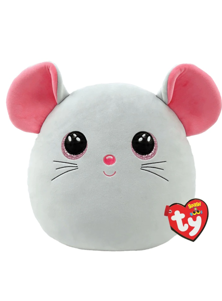 Plus Ty Squish a Boos Catnip the Mouse 25 cm