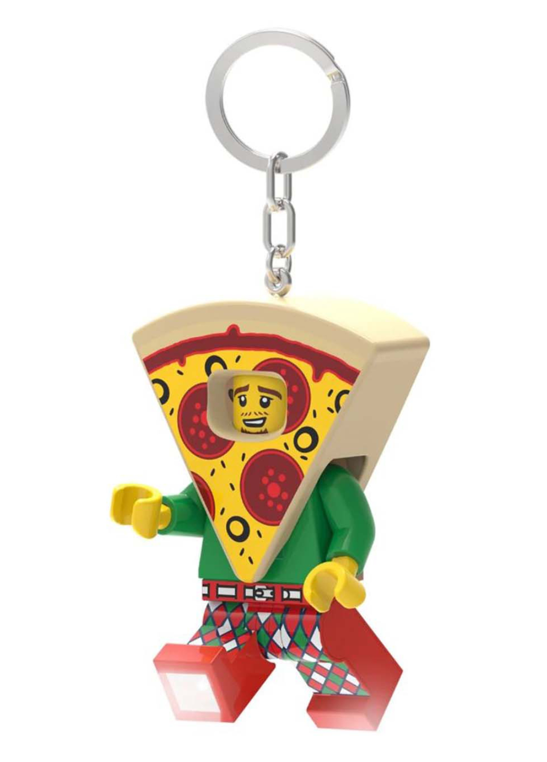 LEGO - Keychain w/LED - Pizza (4006036-LGL-KE176H) Breloc LEGO LED Pizza