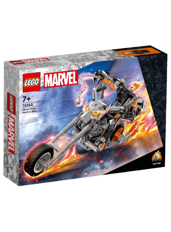 LEGO Super Heroes Ghost Rider's Battlerobot & Motorcycle (76245)