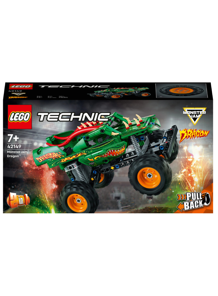 LEGO Technic Monster Jamtm Dragontm (42149)