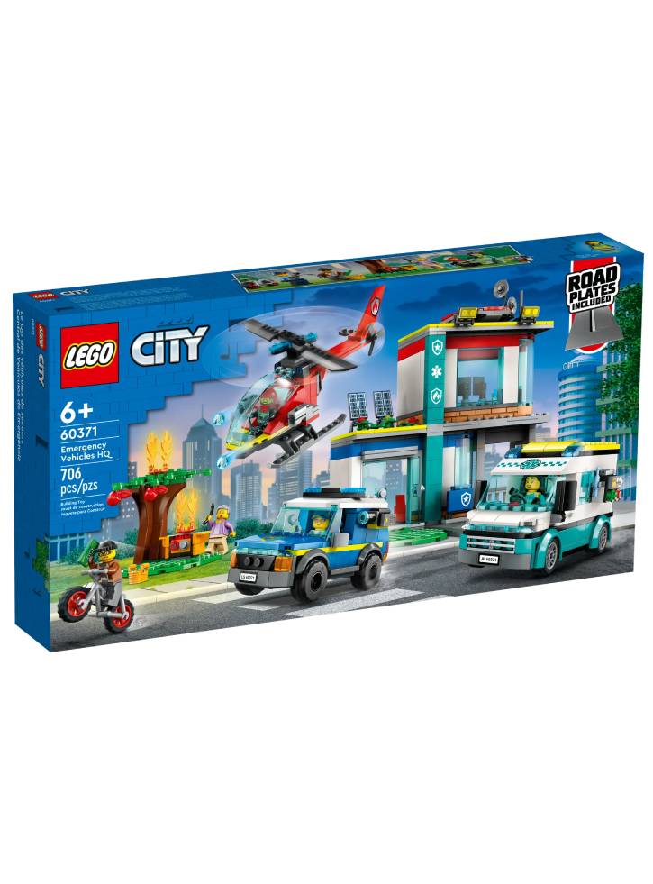 LEGO City Emergency Vehicles HQ (60371)