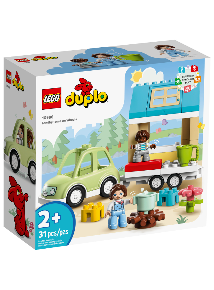 LEGO DUPLO Family House on Wheels (10986)