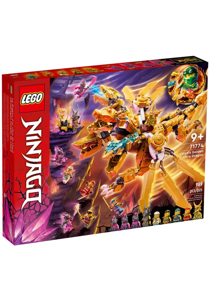 LEGO Ninjago Lloyd's Golden Ultra Dragon (71774)