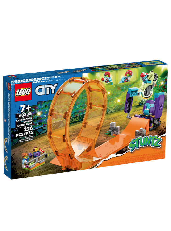 LEGO City Smashing Chimpanzee Stunt Loop (60338)