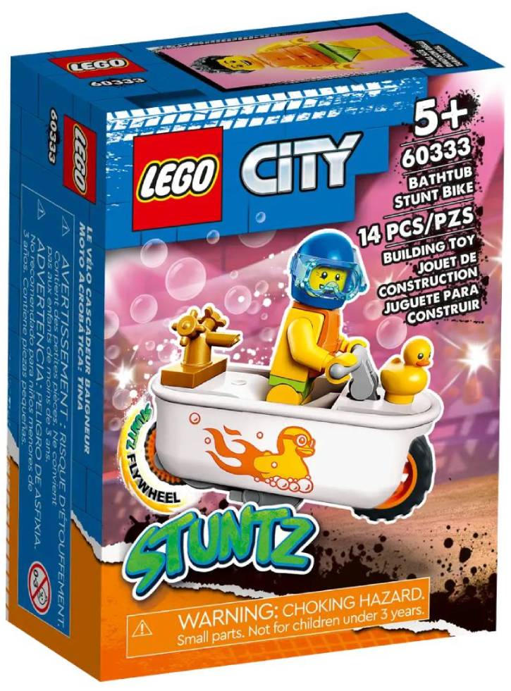 LEGO City Bathtub Stunt Bike (60333)