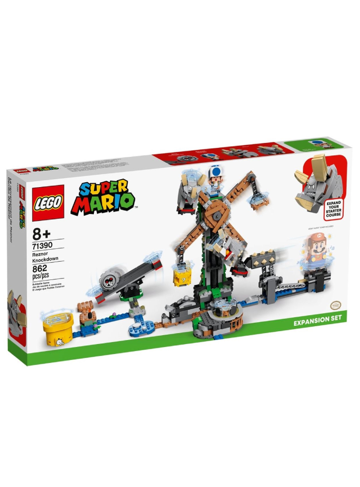 LEGO Super Mario Reznor overturning expansion set (71390)