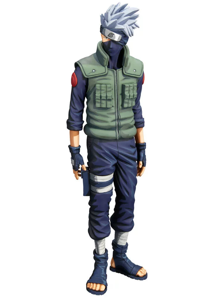 Figurina Banpresto Grandista Manga Dimension Naruto Shippuden Hatake Kakashi 19cm