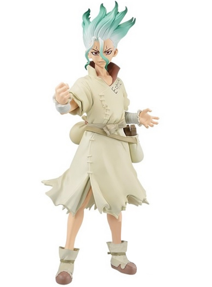 Figurina Banpresto Figure of Stone World Dr. Stone Senku Ishigami (Ver.B) 18cm