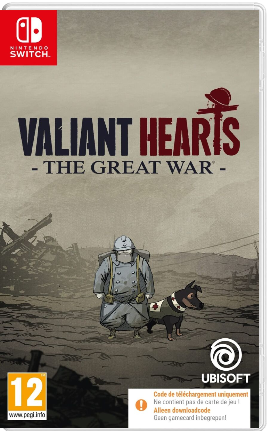 Valiant Hearts the Great War Remaster (Code in Box) - NSW