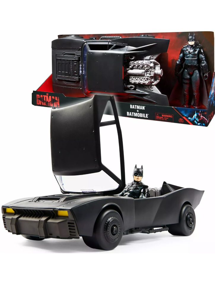 Automobilul Batmobile & Batman 30cm
