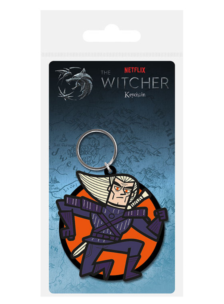 Pyramid The Witcher Geralt Rubber