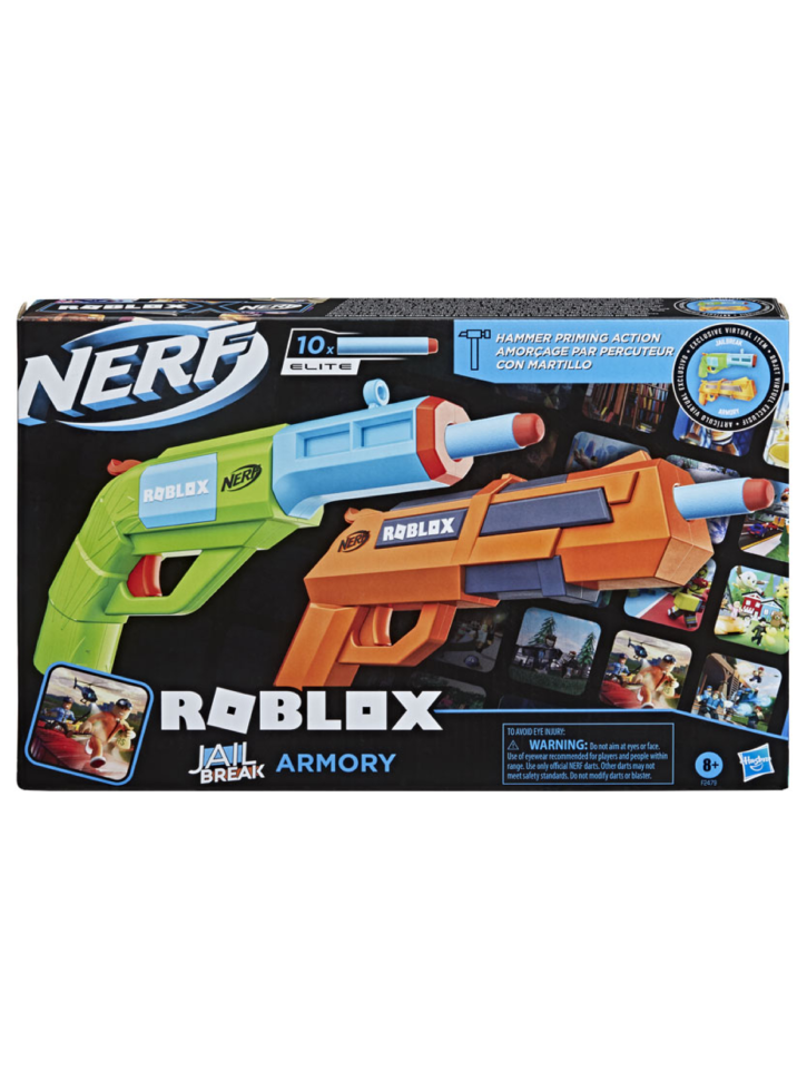 Set Arme NERF Roblox Jailbreak Armory (F2479EU4)