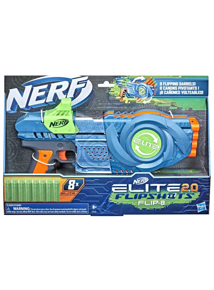 Arma NERF Elite 2.0 Flipshots Flip-8 Blaster (F2549EU4)