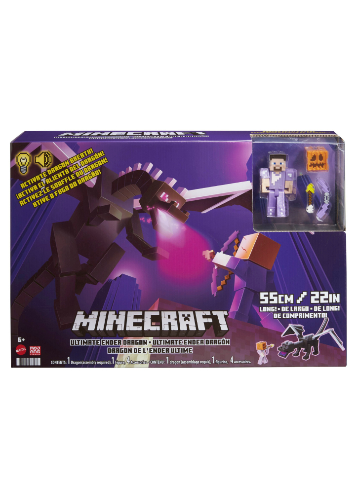 Figurina Minecraft Ultimate Ender Dragon (GYR76)