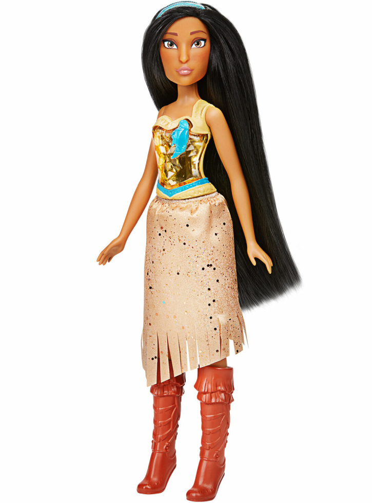 Papusa Pocahontas Disney Princess Royal Shimmer (F0904)