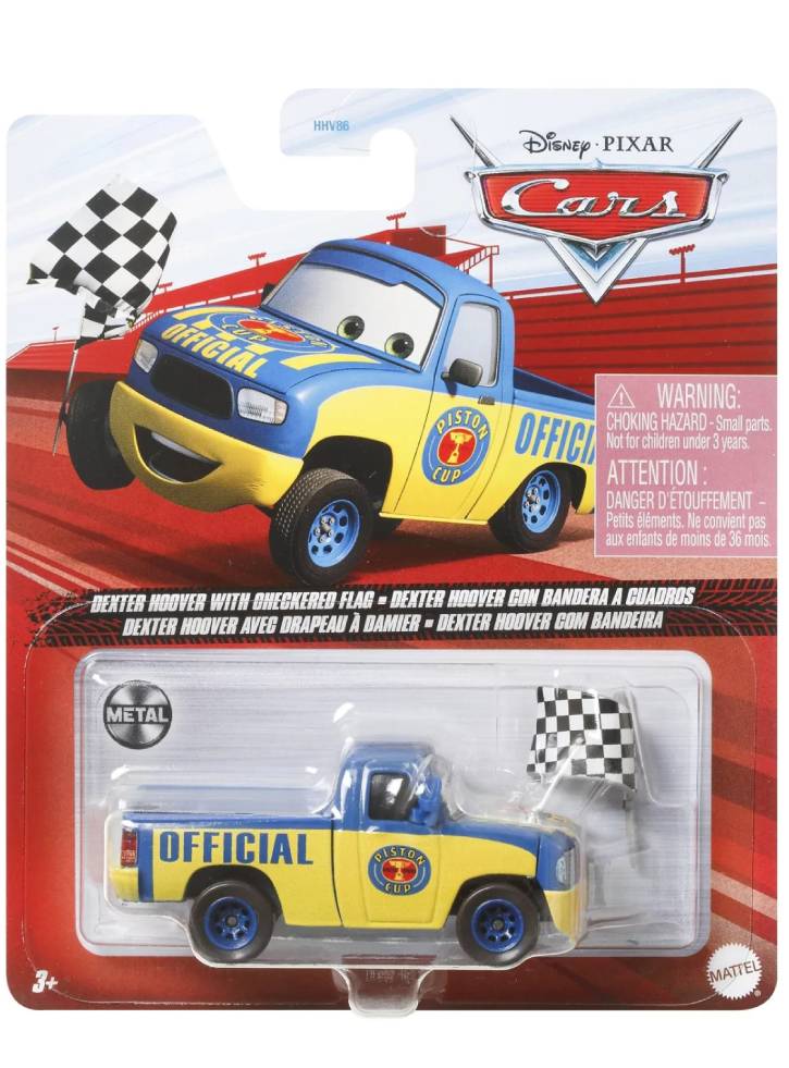 Masina Die Cast Cars 3 Dexter Hoover (HFB60)