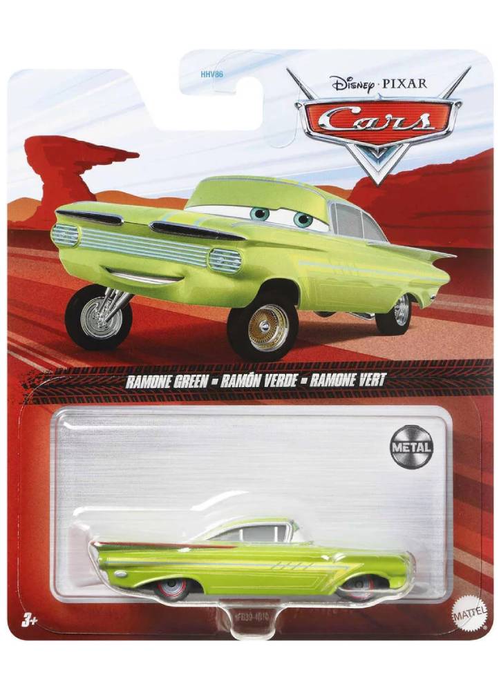 Masina Cars 3 Die Cast Ramone Green (HFB39)
