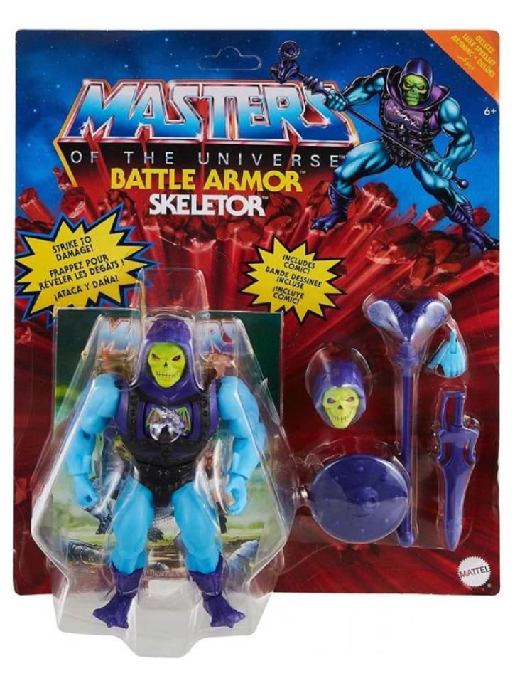 Figurina Masters Of The Universe Origins Skeletor Deluxe 14cm