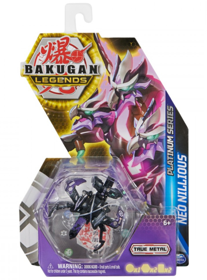 Bakugan Spin Master Legends Platinum Series Neo Nillious (20140302)