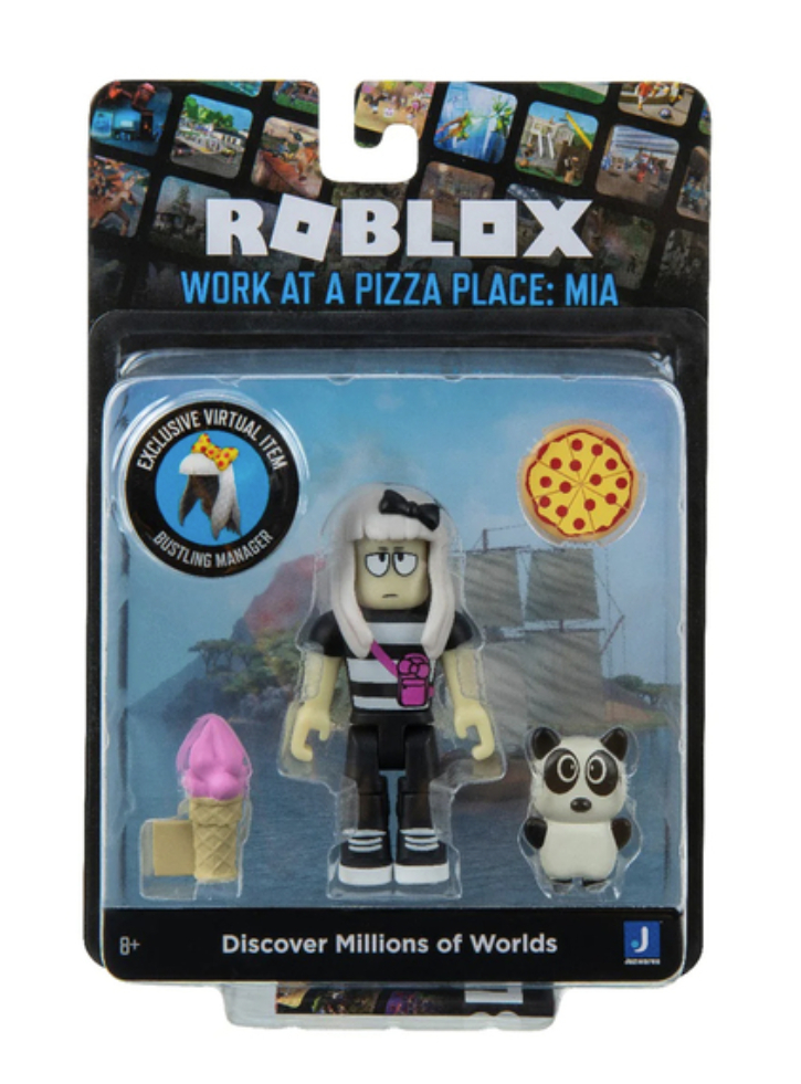 Figurina Roblox Mia Celebrity Core Work At A Pizza Place