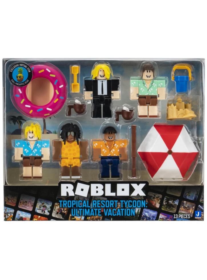 Set Figurine Roblox Tropical Resort Tycoon (980-0004)