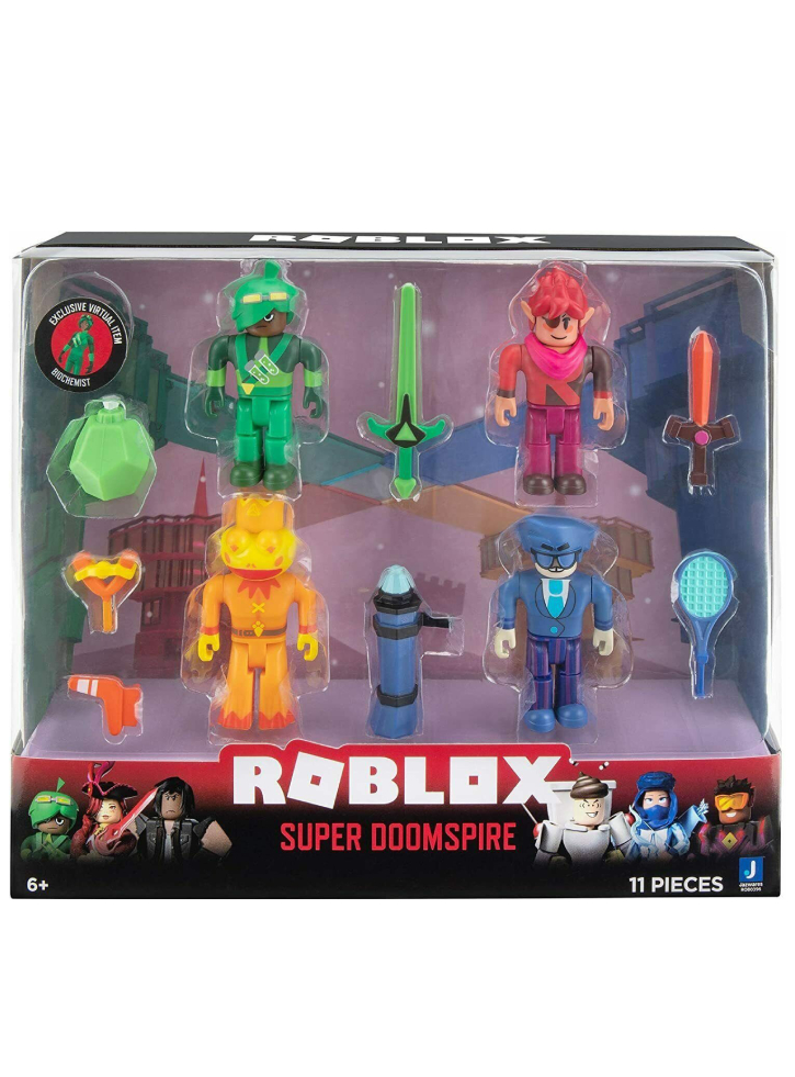 Set Figurine Roblox Polyhex Wheatlies Super Doomspire (980-107870)