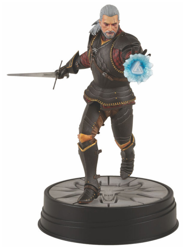 Figurina Dark Horse The Witcher 3 Wild Hunt Geralt Toussaint Tourney Armor 24cm