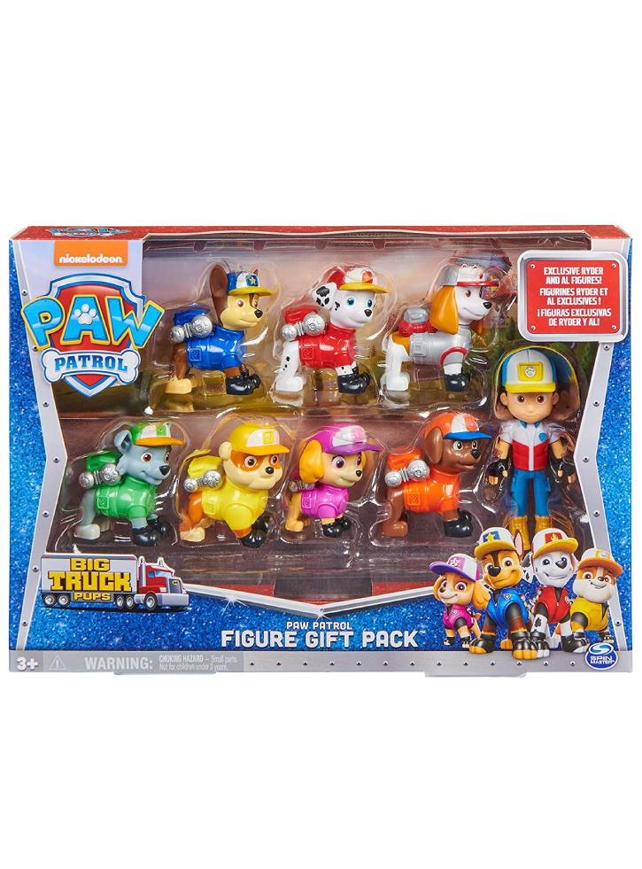 Set Figurine Paw Patrol Big Trucks