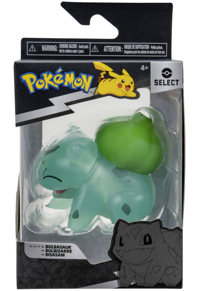 Figurina Pokemon Battle Translucent Bulbasaur 7.5cm