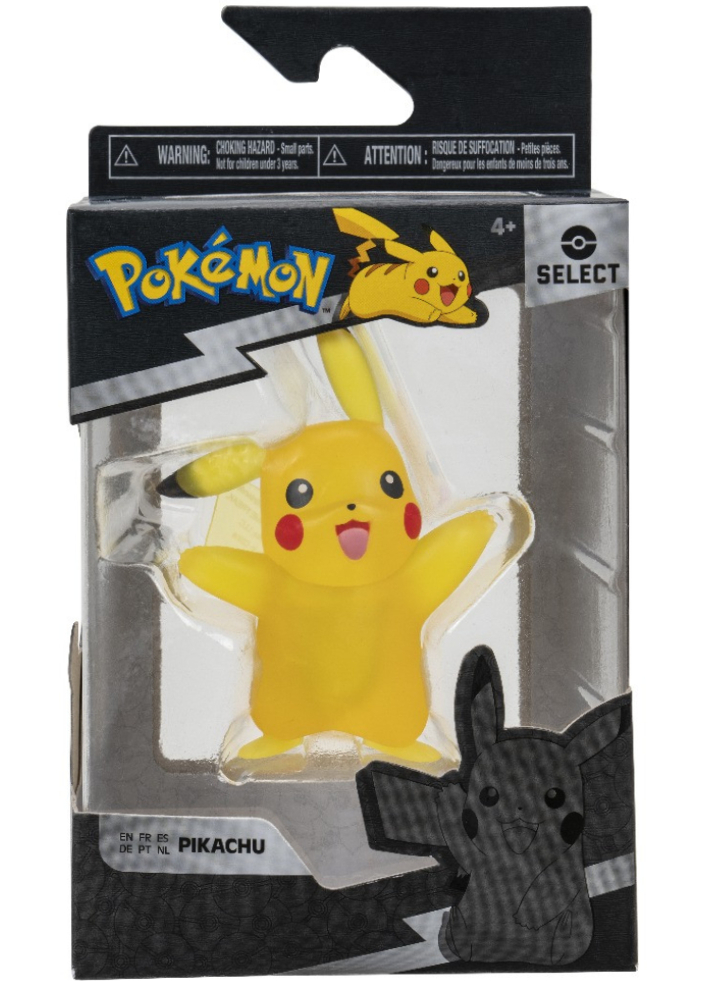 Figurina Pokemon Battle Translucent Pikachu 7.5cm (PKW2402)