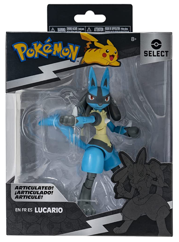 Figurina Pokemon Articulated Lucario (PKW2411) 12cm