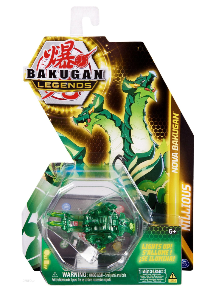 Bakugan Spin Master Legends Nova Nillious (Green) (20139535)