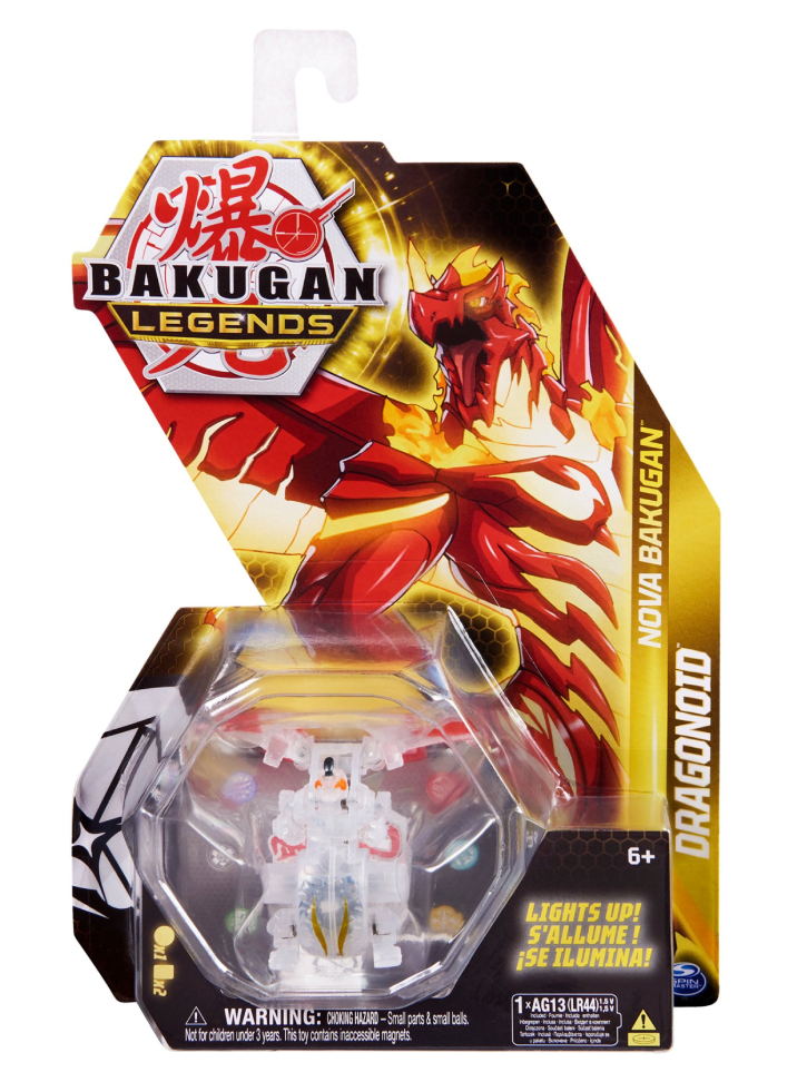 Bakugan Spin Master Legends Nova Dragonoid (Transparent) (20139534)