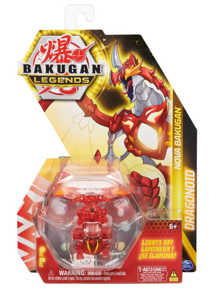 Bakugan Spin Master Legends Nova Dragonoid (Red) (20139533)