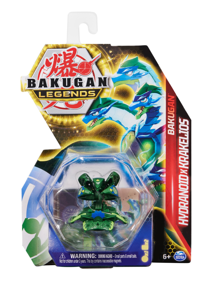 Bakugan Spin Master Legends Hydranoid X Krakelios Core Ball (20140518)