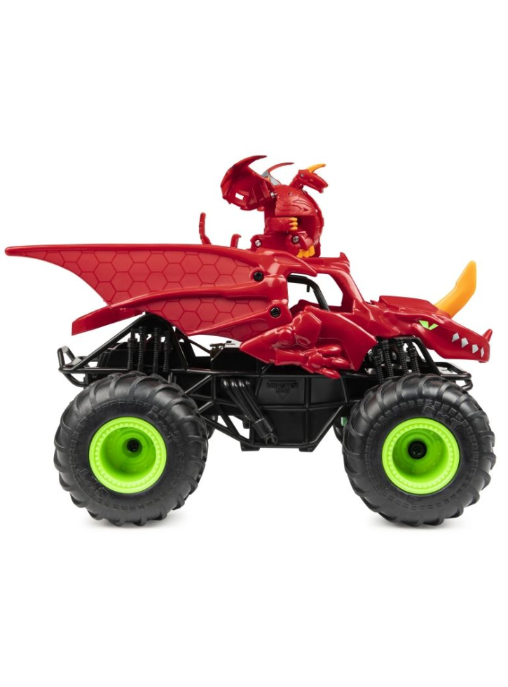 Masina cu telecomanda Monster Jam RC 1:24 Bakugan Dragonoid (6064930)