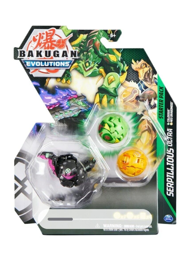 Bakugan Starter Pack S4 Serpillious Ultra