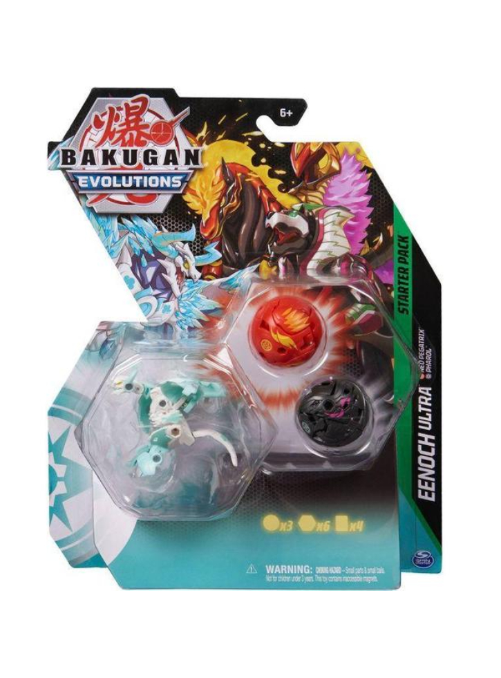 Bakugan Starter Pack S4 Eenoch Ultra Neo Pegatrix si Pharol